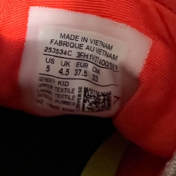 Converse Trampki Chuck Taylor, Men's High-Top Converse All Stars 2 White, Size 5 - Picture 8 of 13